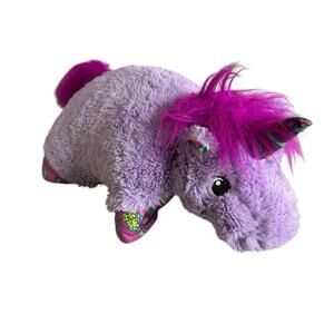 Pillow Pets Lavender Unicorn Floral Soft Plush Toy